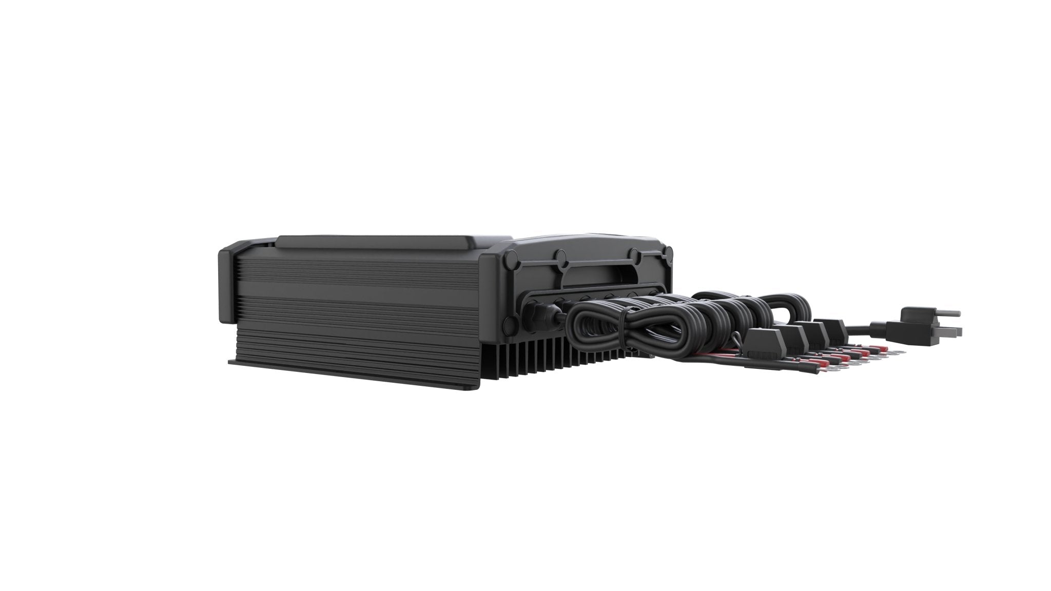 ABYSS® 12V On-Board Battery Charger against a white backdrop
