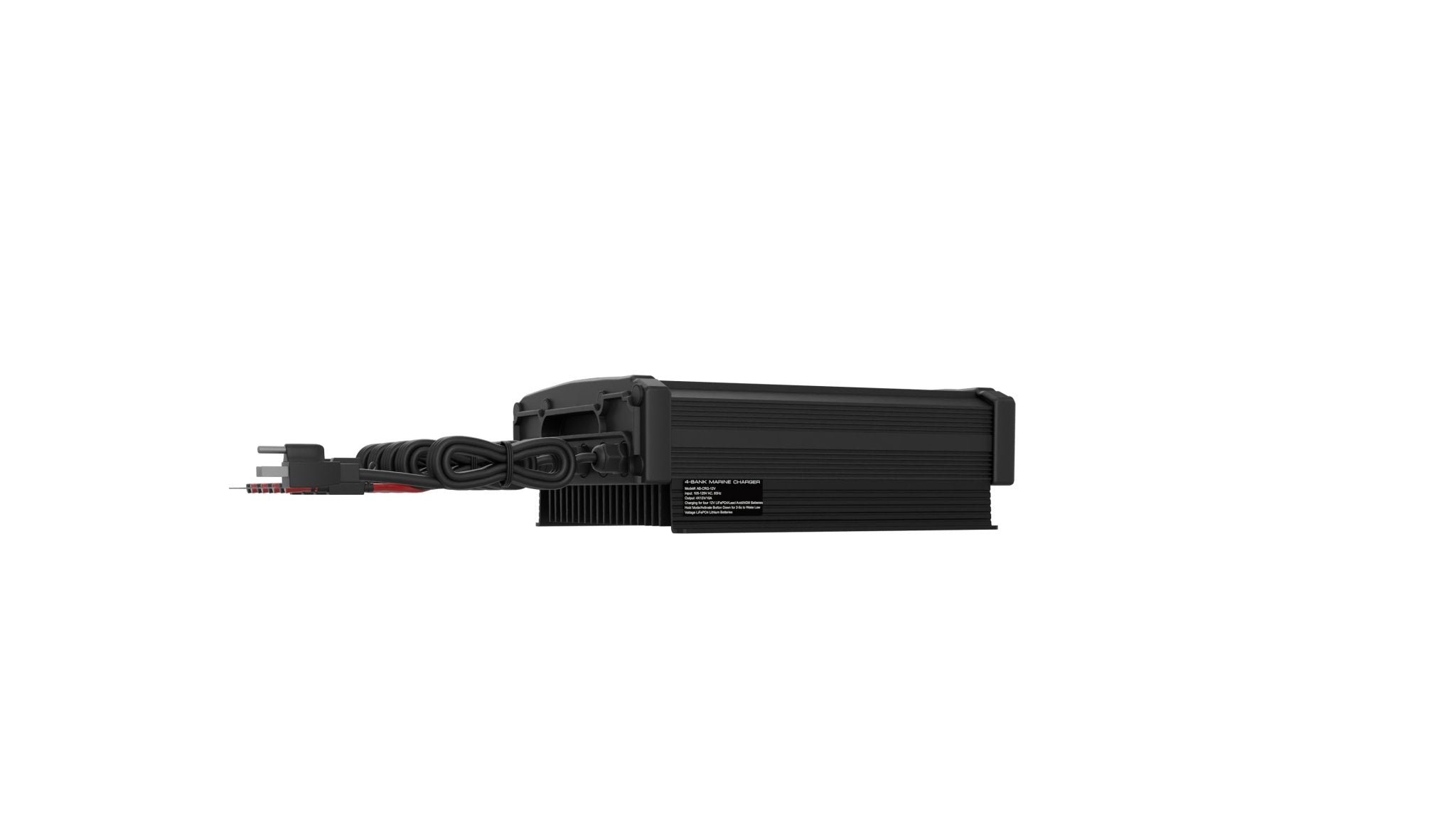 Monochrome photo of the ABYSS® 12V Marine Battery Charger