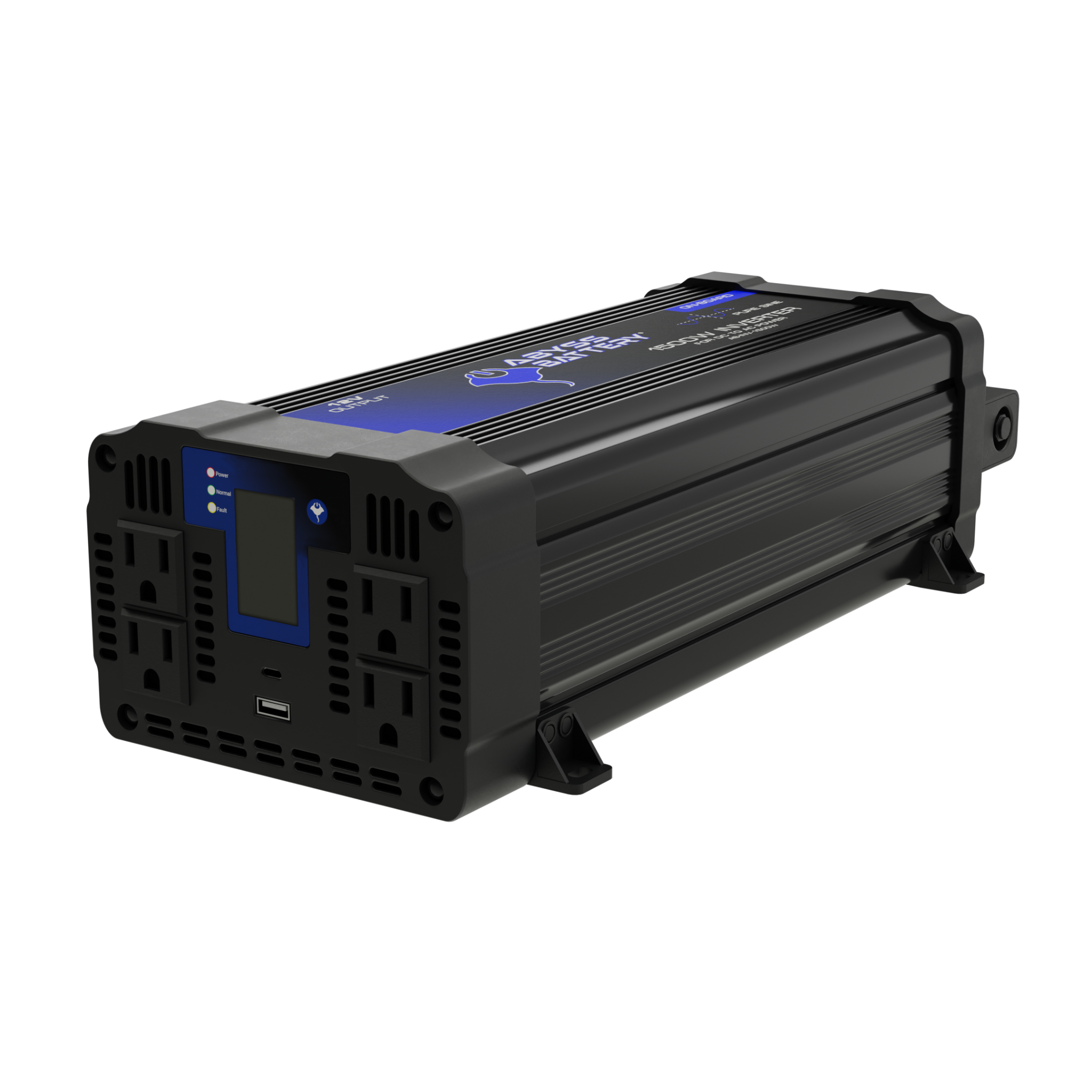 ABYSS® 12V 1500W DC TO AC INVERTER – PURE SINE WAVE